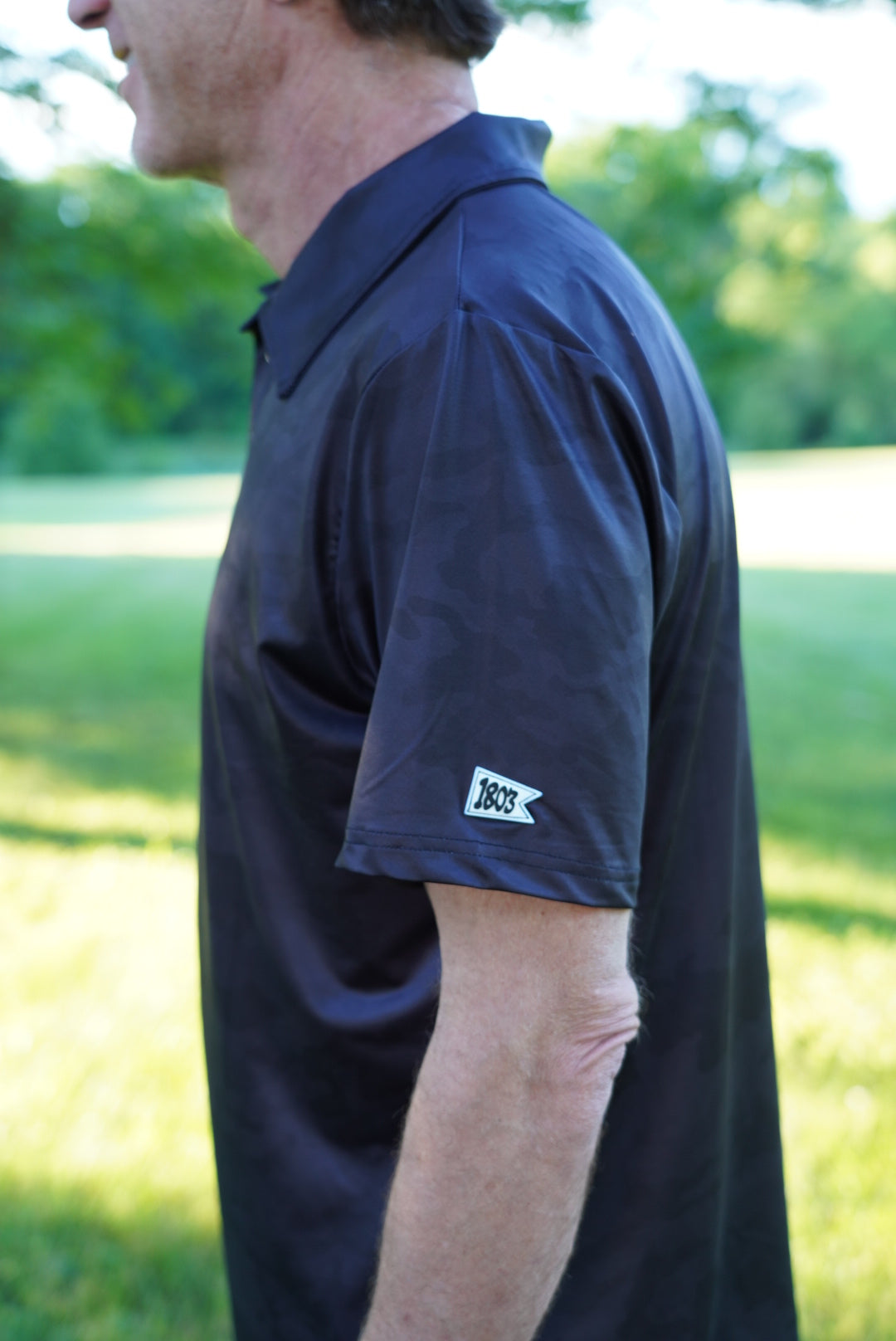 Midnight Camo Performance Golf Polo - Korvel
