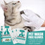 Pet Leave-In Cleaning Gloves Dog Bath Cat Clean Dry Cleaning Gloves Deodorizing Odor Removal - Korvel
