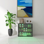 LED light shoe box three layers with glass doors - Korvel