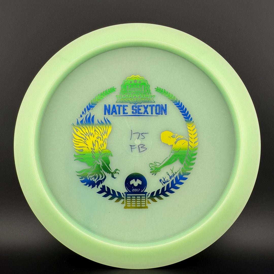 2017 Glow Champion Firebird - Nate Sexton Bottom Stamp