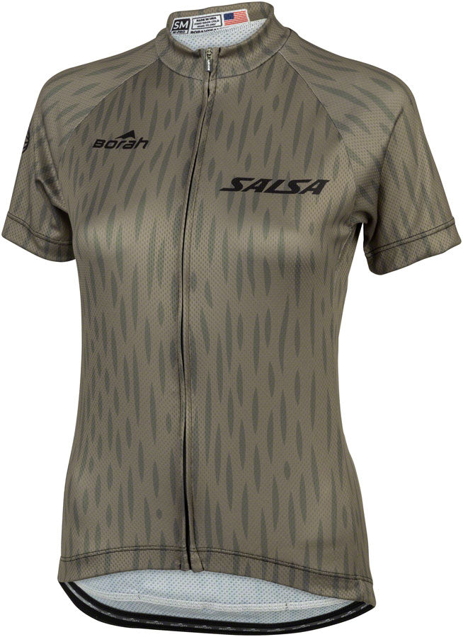 Jersey Hinterland para Mujeres de Salsa - Verde Oliva Grande