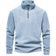 Fashion Personality Stand-Collar Zippered Sweatshirt