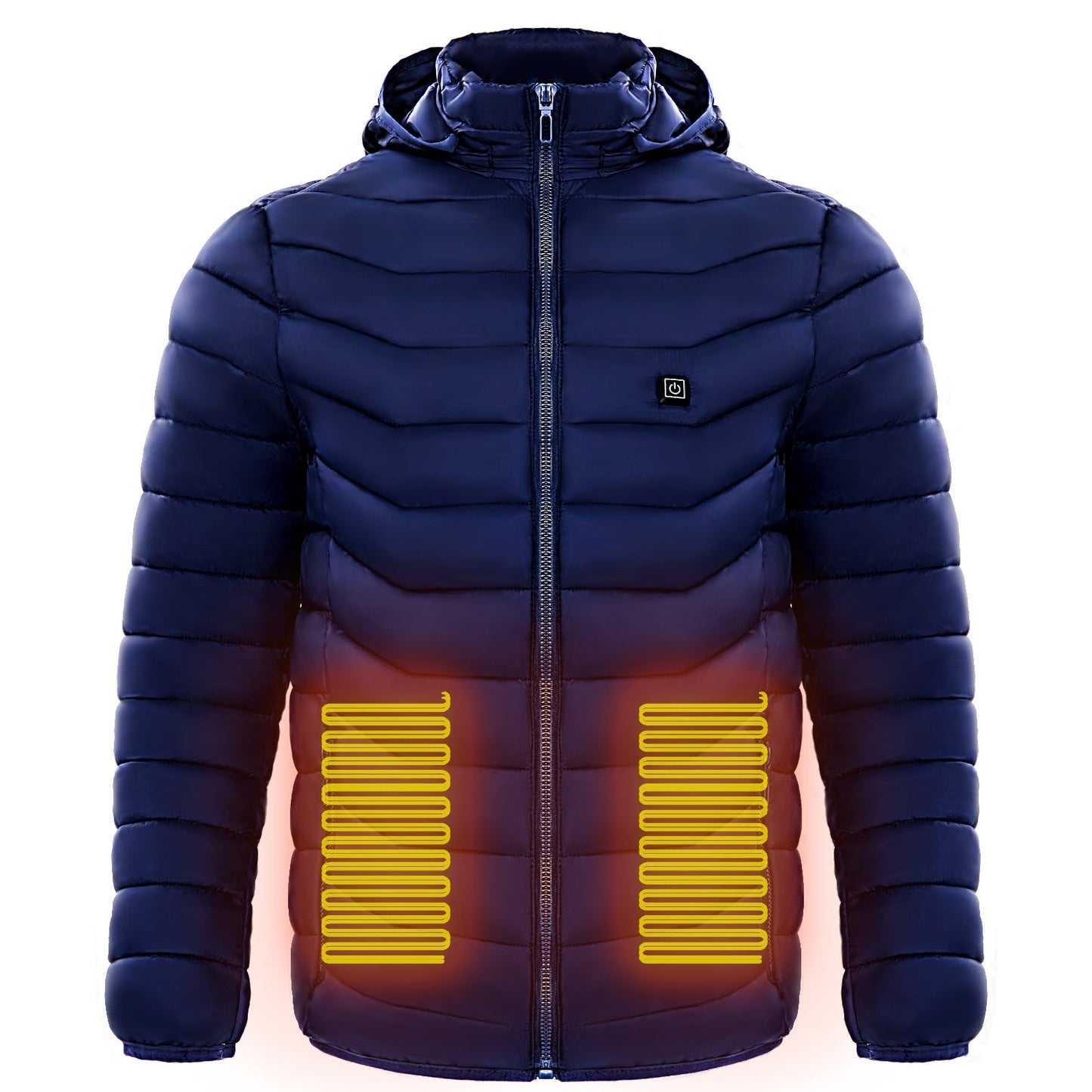 Veste Puffer Chauffante pour Homme avec Technologie de Chauffage Électrique