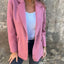 Ins Button Lapel Short Blazer Winter Fashion Commuter Jacket Outwear Women's Clothing - Korvel