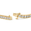 10K Yellow Gold 4.00 Cttw Diamond Tennis Bracelet