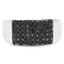 0.43 Carat Genuine Black Diamond Sterling Silver Engagement Ring
