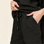 Double Take Full Size Texture T-Shirt and Shorts Set