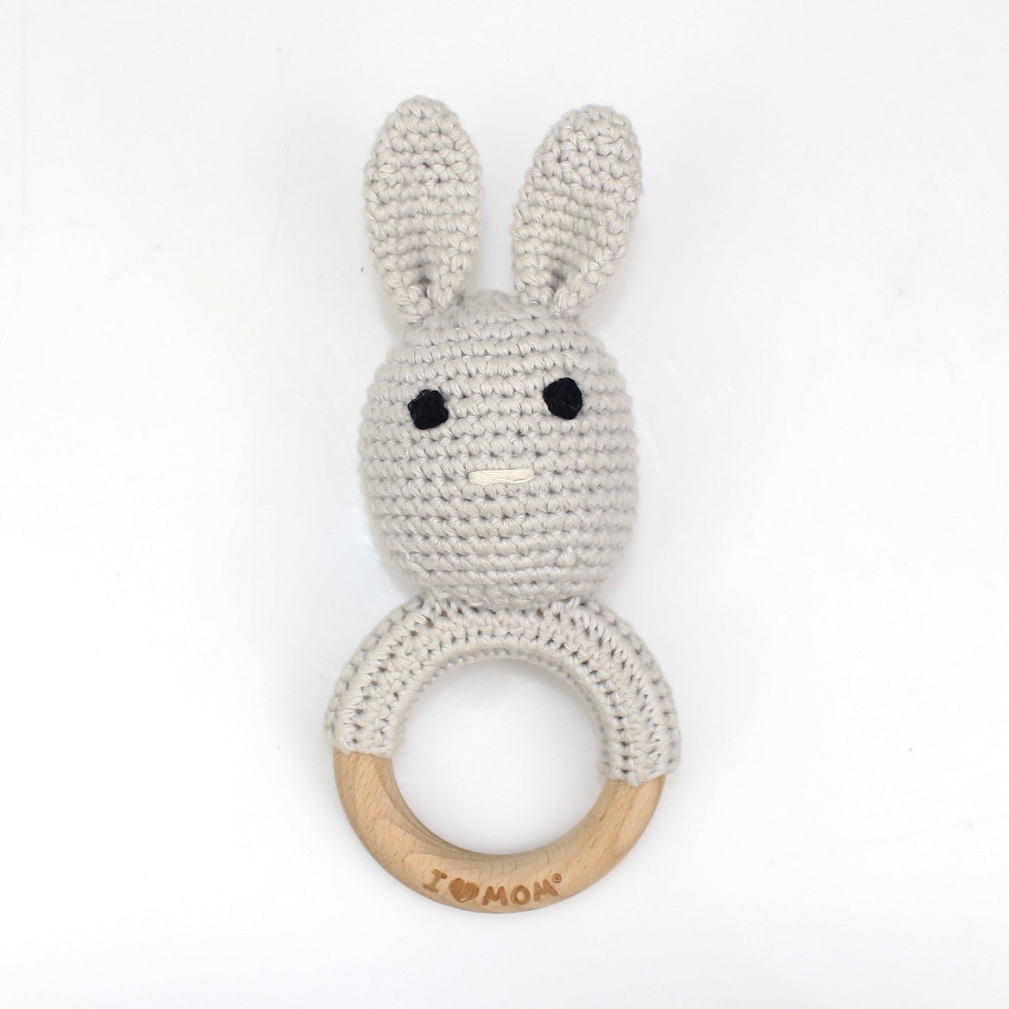 Carving Name Baby Soothing Bell Newborn Gift Bath Gift Knitted Cartoon Doll - Korvel