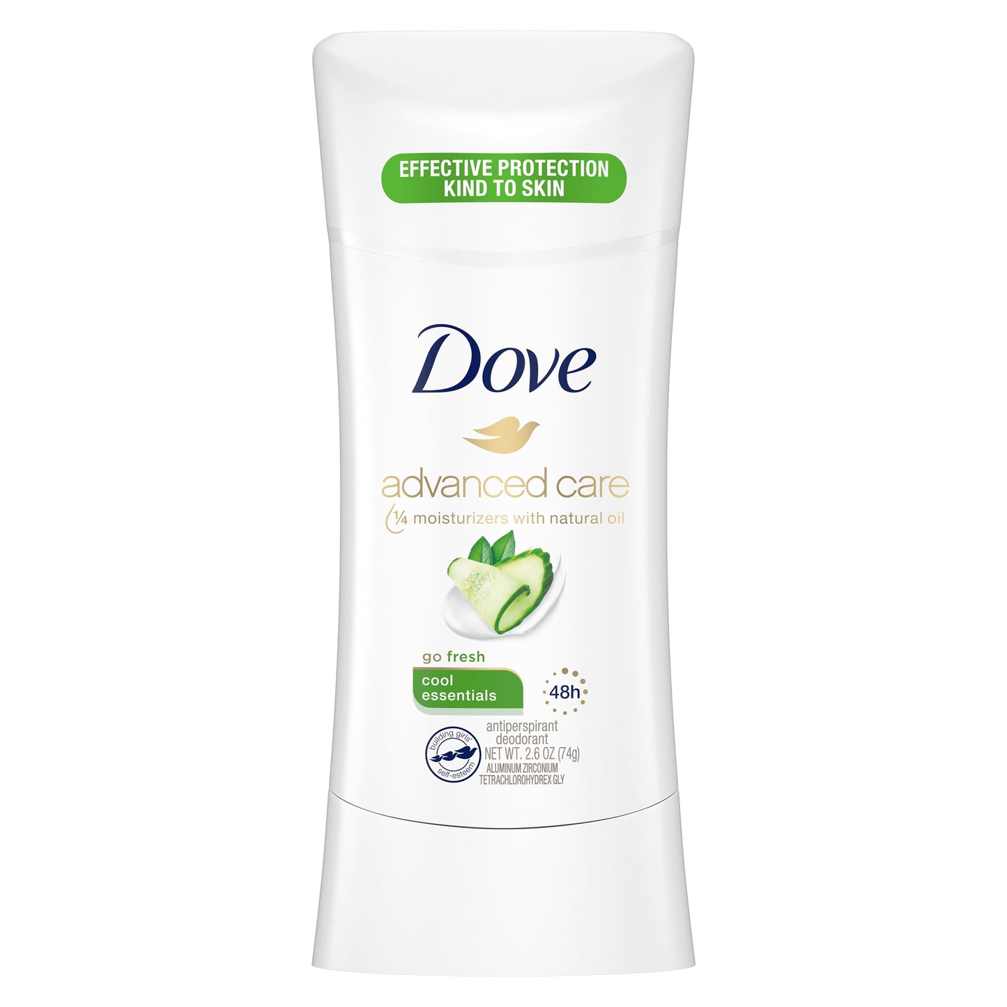 Dove Cool Essentials Antiperspirant Stick - Cucumber & Green Tea