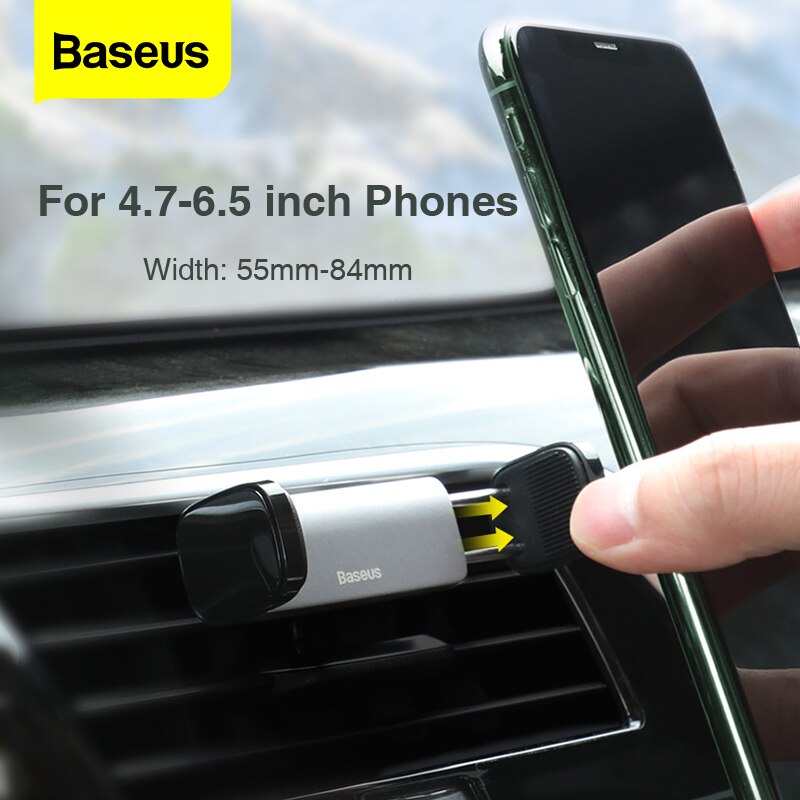 Support de téléphone pour voiture Baseus pour ventilation d'air