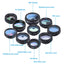 Kit de lentilles universelles APEXEL 10-en-1 pour téléphone