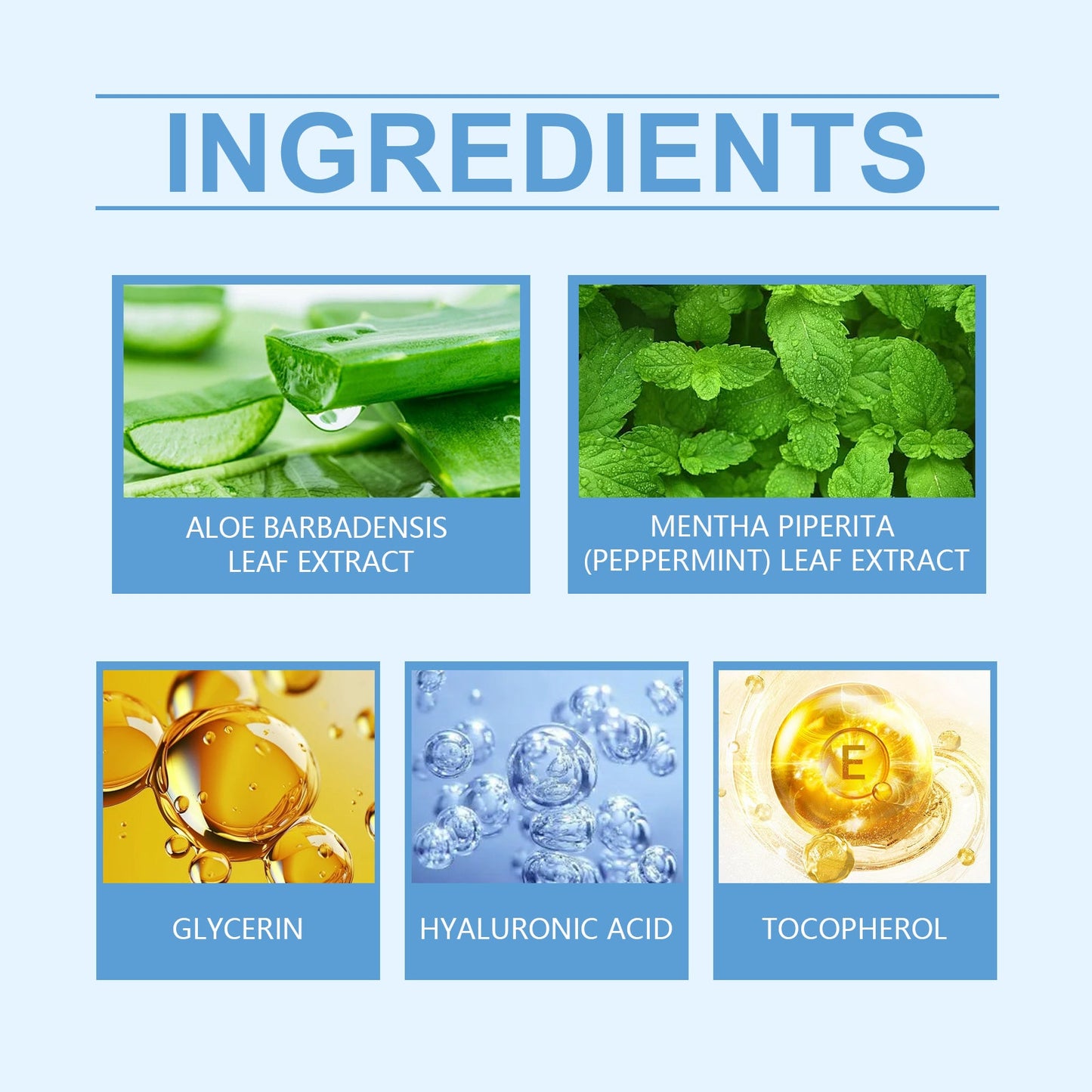 Aloe Vera Moisturizing Gel - Refreshing Face Essence