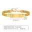 Custom Engravable Stainless Steel Snake Chain Bracelet