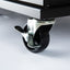 Kitchen Island & Kitchen Cart Mobile Kitehcn Island with Extensible Rubber Wood Table Top - Korvel