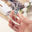 Stainless steel colored birthday flower bookmark personalized DIY hollow out style drip oil letter graduation gift - Korvel