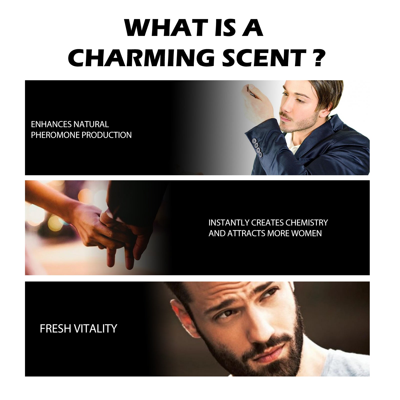 Men's Eau De Toilette Spray Lasting Fragrance Fresh Natural Elegant Release Charm Dating Atmosphere Niche Perfume - Korvel
