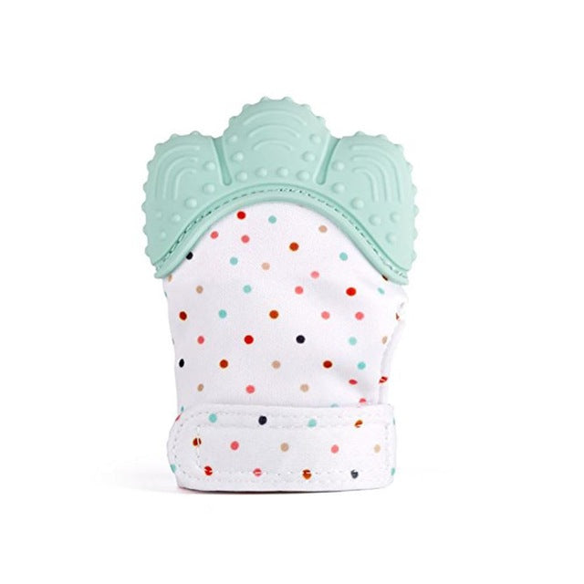 Silicone Teething Mitten for Newborns - Soft & Safe