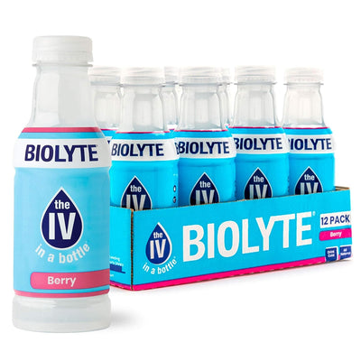 Biolyte Premium Mixed Berry Electrolyte Drink 16 Fl Oz