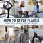 Chic Flare Yoga Pants: Curve-Hugging Comfort