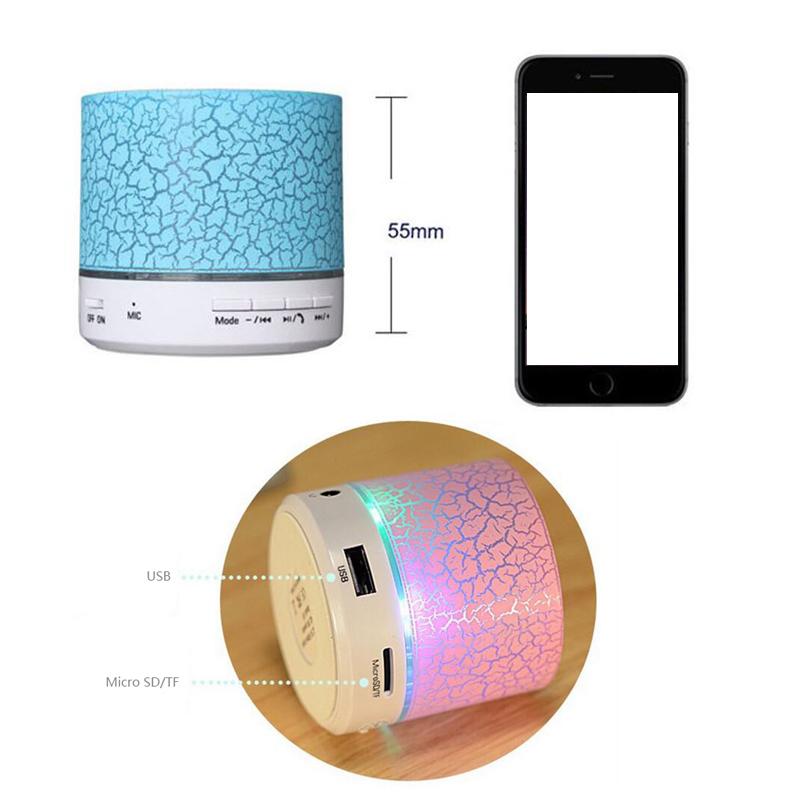 A9 LED Bluetooth Speaker - Portable Wireless Audio Experience