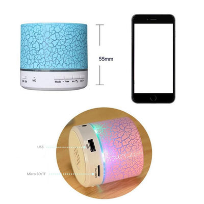A9 LED Bluetooth Speaker - Portable Wireless Audio Experience