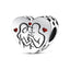 Family and Friendship Series Love Bead Pendant DIY Bracelet Necklace - Korvel