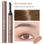 Waterproof Brown Grey Eyebrow Dyeing Cream Pencil Natural Lasting Non-smudge Setting Dye Eye Brow Pen with Brush Makeup Cosmetic - Korvel
