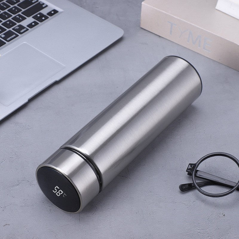 Smart Temperature Measurement Insulated Cup 304 Stainless Steel Water Cup Portable Home Cup Gift Cup Wholesale Engraving - Korvel
