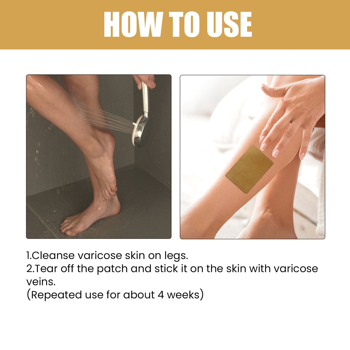 Herbal Patch for Leg Comfort and Care