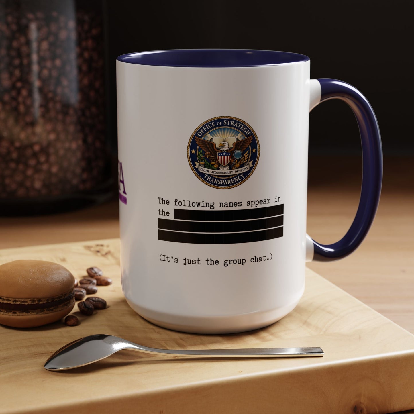 Unsealed Documents Coffee Mug – Political Satire Design