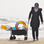 Folding Wagon Garden Shopping Beach Cart - Korvel