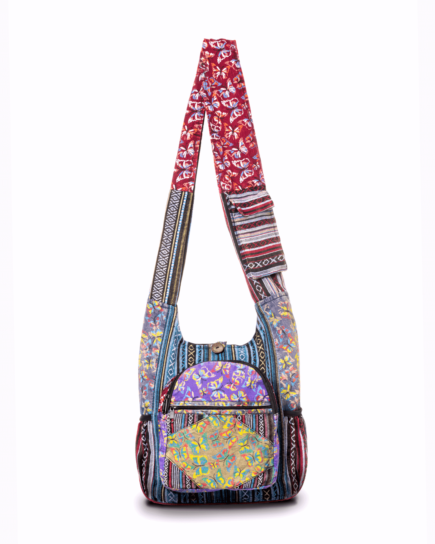 Sac hobo à motif papillon de la collection Kathmandu
