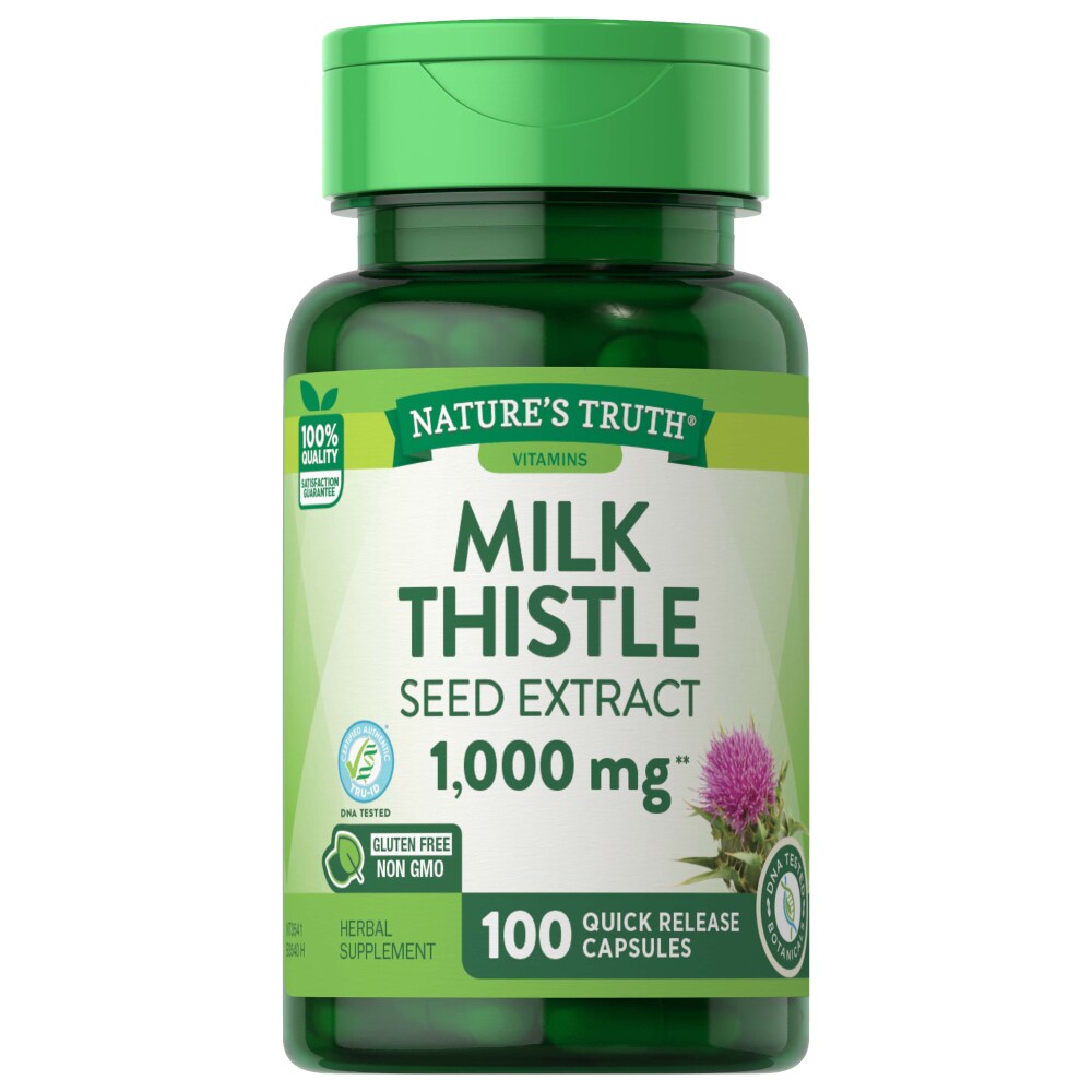 Nature's Truth® Milk Thistle Seed Extract – 1000 mg