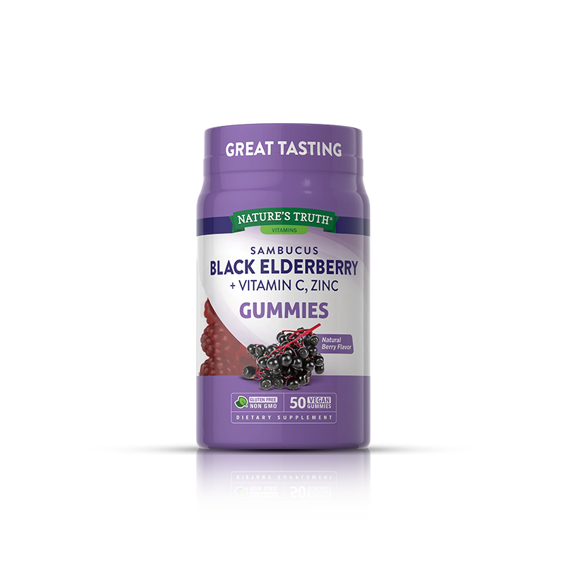 Gomitas de Saúco Negro de Nature's Truth + Vitamina C y Zinc - 50ct