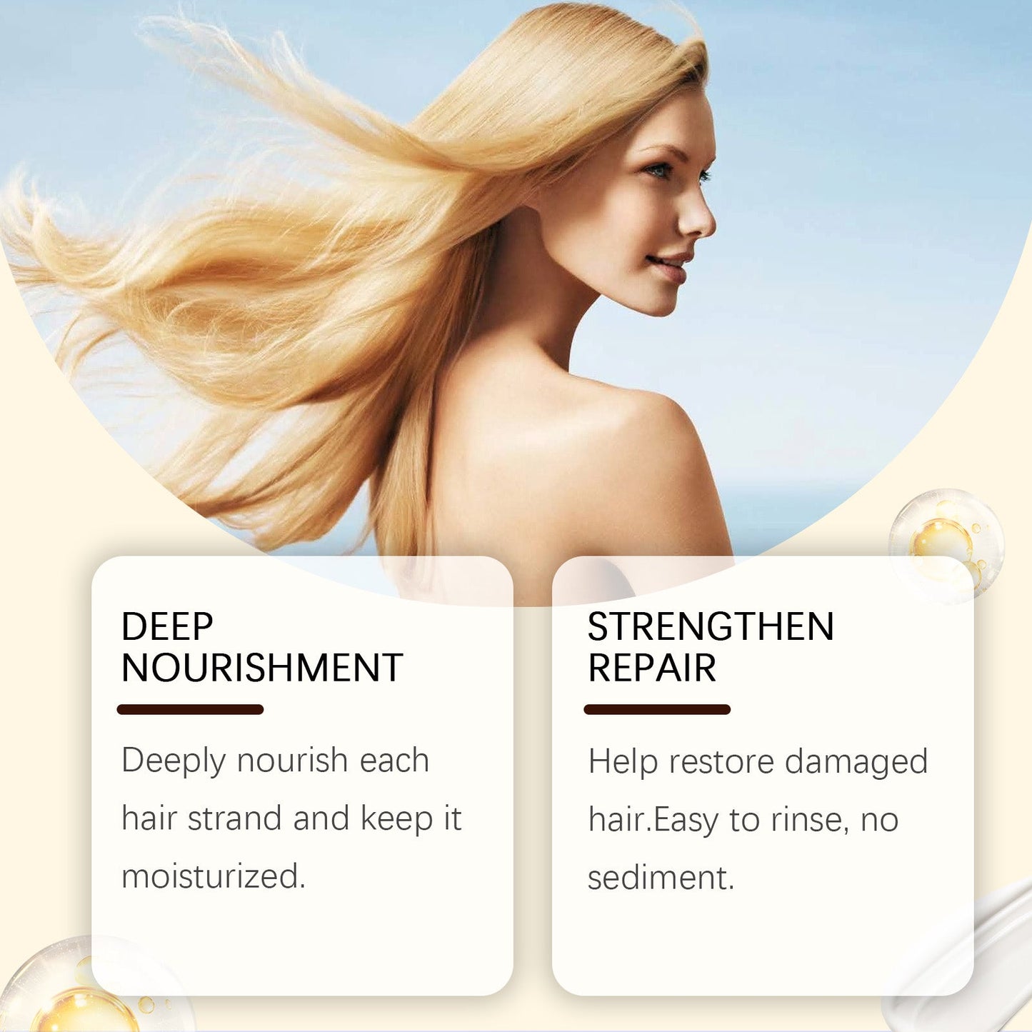Collagen Volumizing Shampoo Gently And Deeply Nourishes And Repairs Clean, Smooth And Frizzy Hair - Korvel