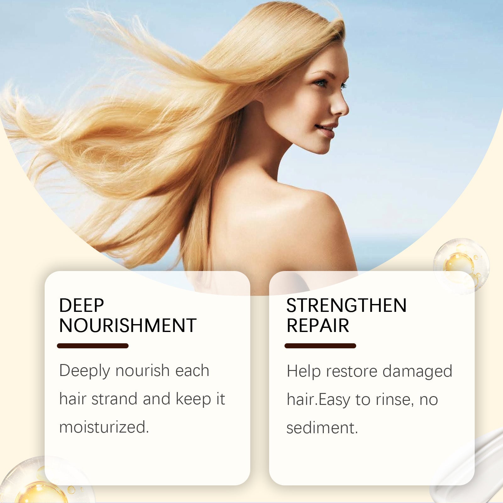 Collagen Volumizing Shampoo Gently And Deeply Nourishes And Repairs Clean, Smooth And Frizzy Hair - Korvel