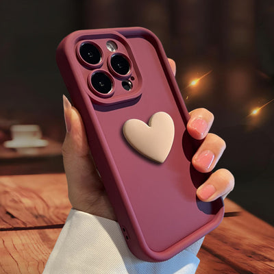 Coque de protection 3D Love pour Apple iPhone 15 - Fini mat