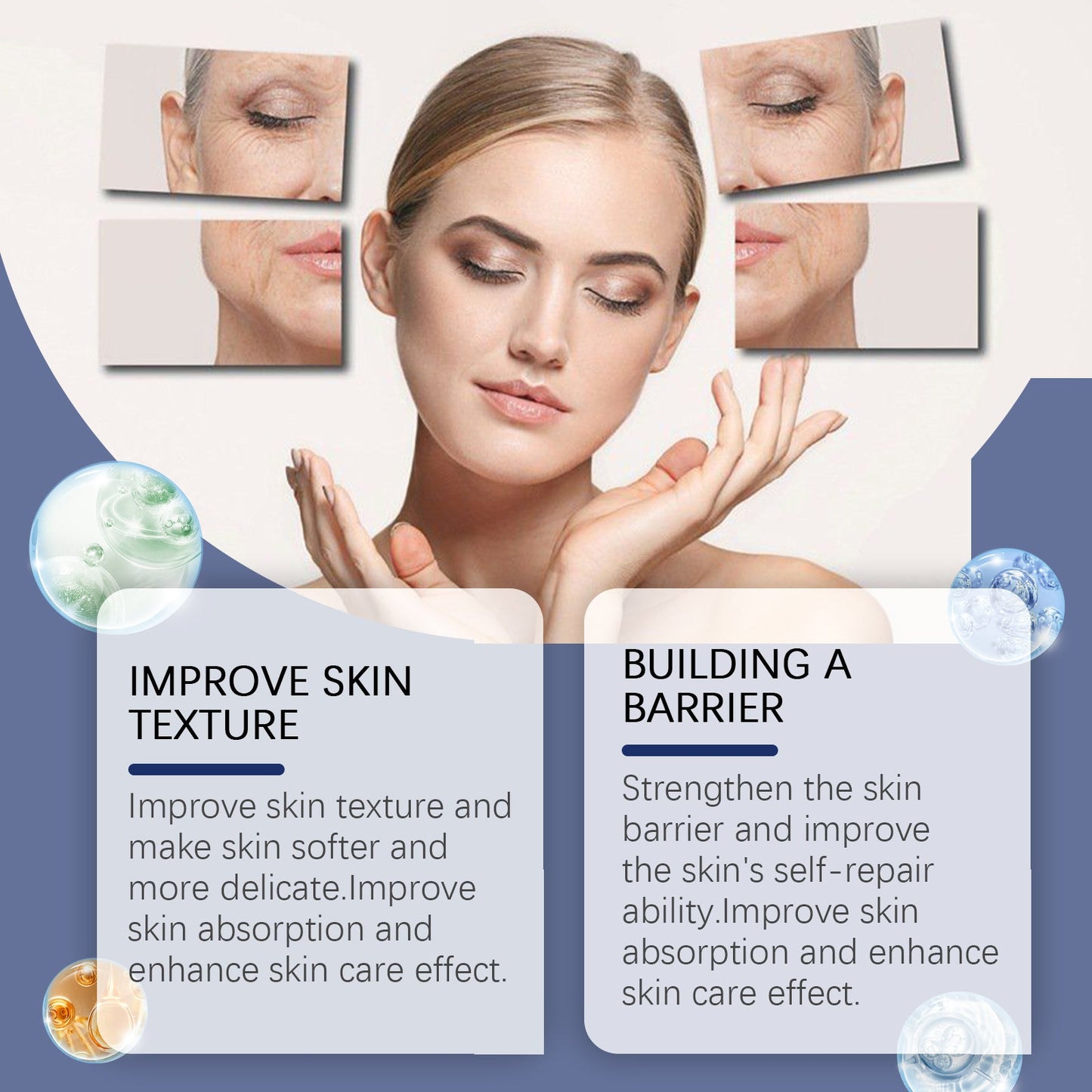 Ceramide Isolation Cream Skin Brightening Repair Moisturizing Refreshing Non-Sticky Firming Cream - Korvel