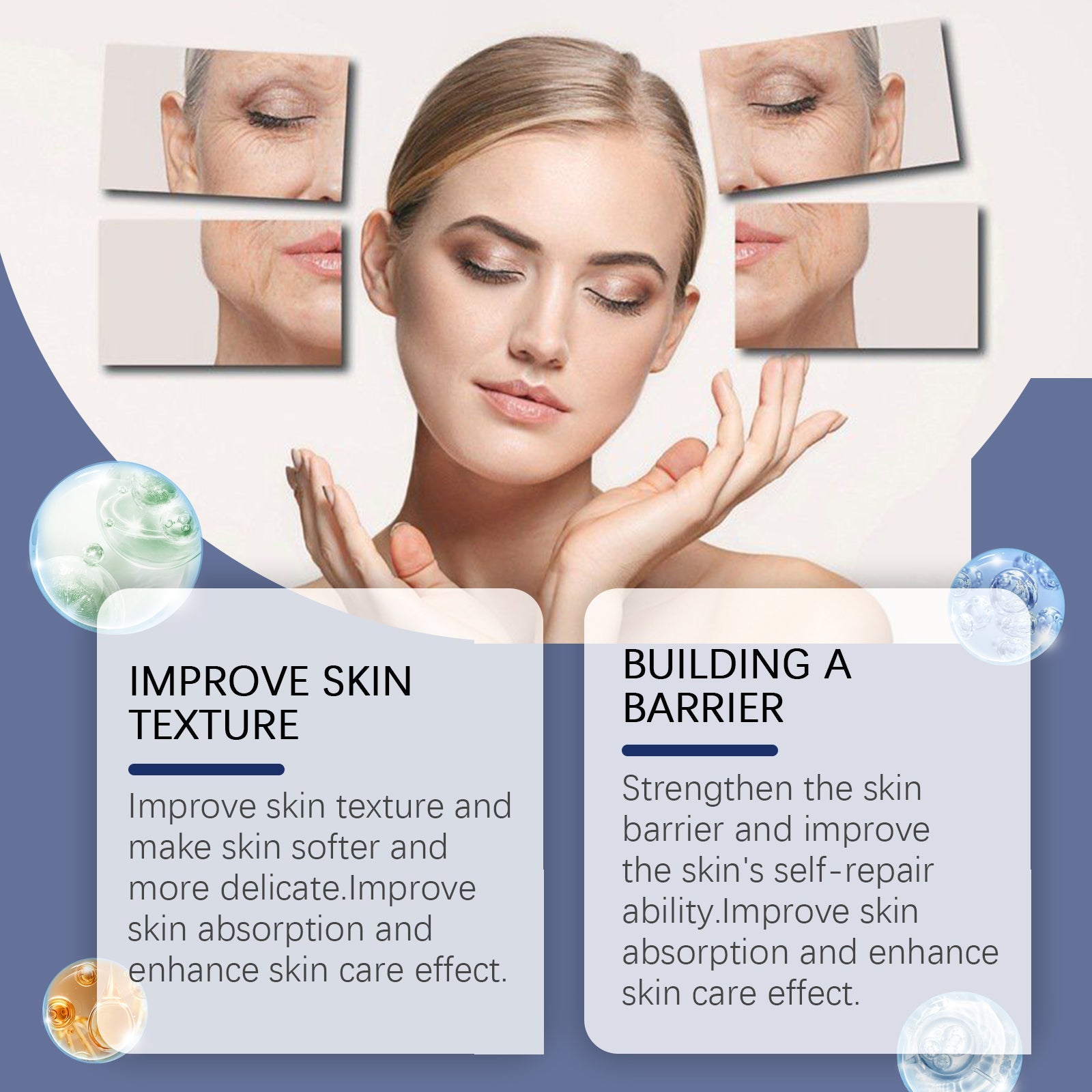 Ceramide Isolation Cream Skin Brightening Repair Moisturizing Refreshing Non-Sticky Firming Cream - Korvel