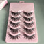 Cartoon Bushy Black Terrier Big Devil False Eyelashes Whole Piece Barbie Eyelashes Natural Little Devil - Korvel