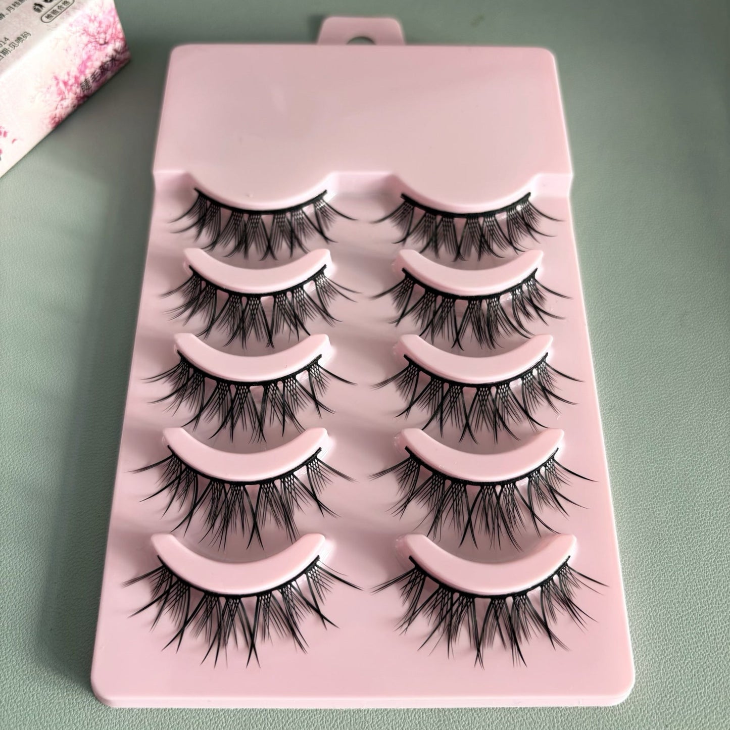 Cartoon Bushy Black Terrier Big Devil False Eyelashes Whole Piece Barbie Eyelashes Natural Little Devil - Korvel