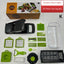 Multifunctional Vegetable Chopper Kitchen Dicer Grater Shredder Set Vegetable Cutter - Korvel