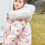 Children's Thickened Korean Style Down Jacket with Fur Collar