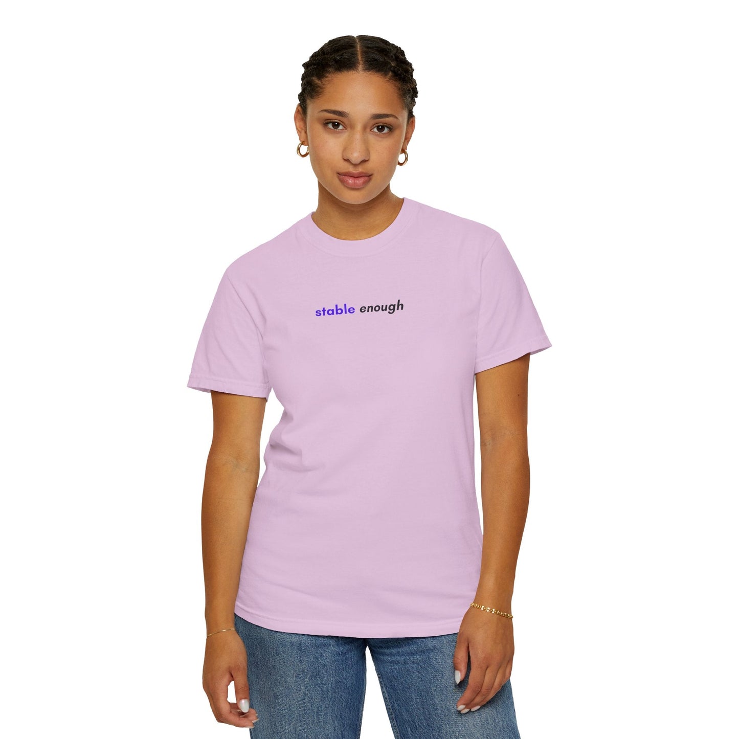 Camiseta de Conciencia sobre la Epilepsia Stable Enough