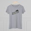 T-shirt slim fit chat légèrement sauvage et principalement fatigué