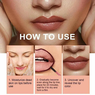 Lápiz Labial Despegable - Impermeable y de Larga Duración