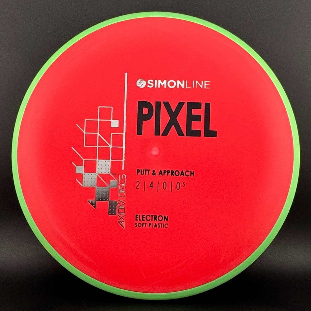 Soft Electron Pixel - Simon Line Disc Golf Putter