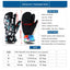 Men Women Kids Winter Warm Snowboarding Ski Gloves Snow Mittens Waterproof Cycling Skiing Snowmobile Handschoemen S M L XL - Korvel