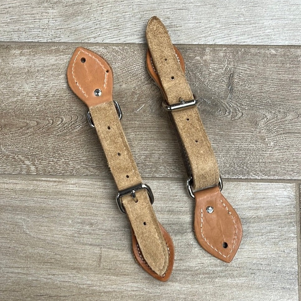 Premium Tan Roughstock Spur Strap for Equestrian Events - Korvel