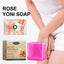 Rose Scented Soap, Women's Skin Care Bath Clean Odors Relieve Body Discomfort Relieve Itching - Korvel